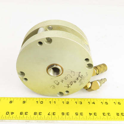 Bimba F0-1251 Flat-1 Stainless Pneumatic Cylinder 1" Stroke 4" Bore