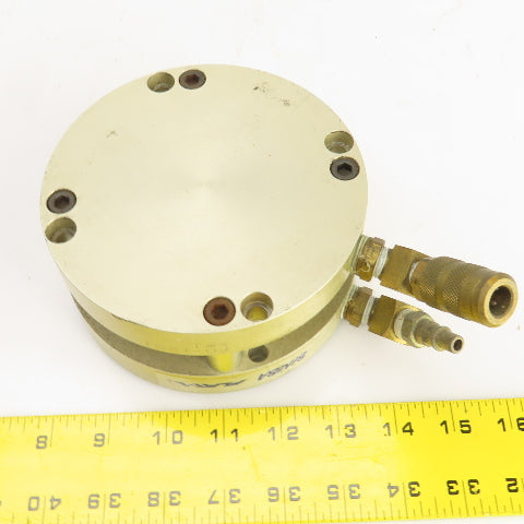 Bimba F0-1251 Flat-1 Stainless Pneumatic Cylinder 1" Stroke 4" Bore