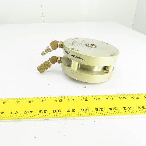 Bimba F0-1251 Flat-1 Stainless Pneumatic Cylinder 1" Stroke 4" Bore