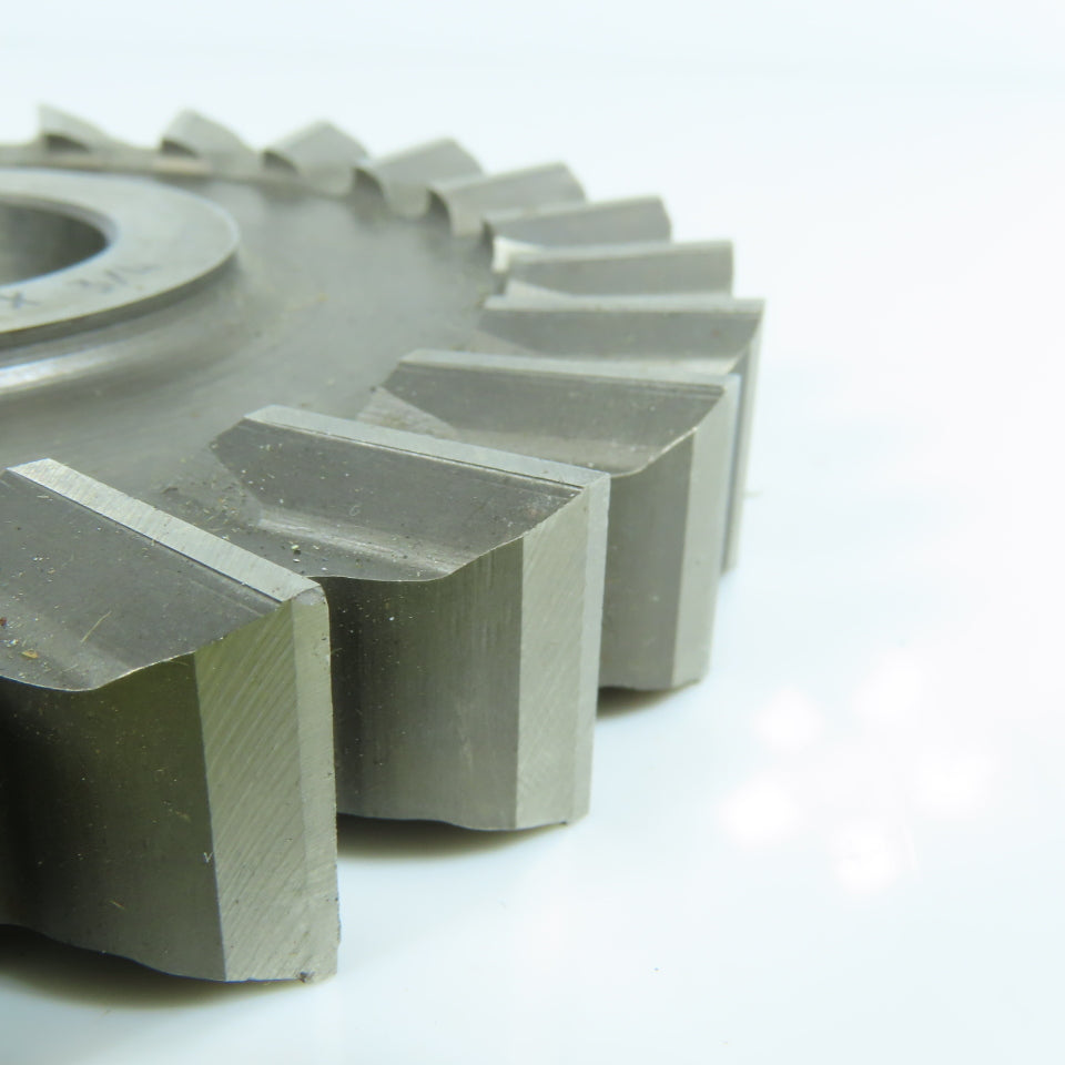 ITW 4-7/8" x 3/4" Side Milling Cutter Straight 24 Tooth 1-1/4" Arbor Lot of 2