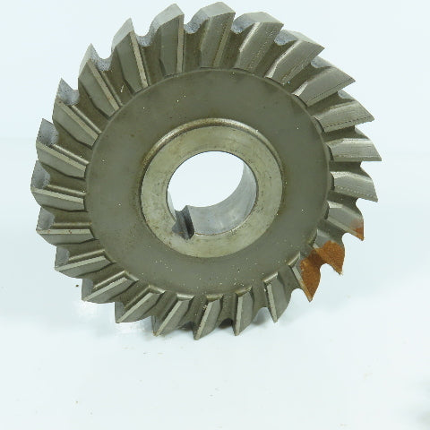 ITW 4.8" x 1" Side Milling Cutter Straight 24 Tooth 1-1/4"Arbor Lot of 2