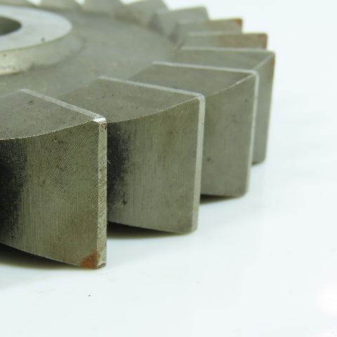 5" x .8125" Side Milling Cutter Straight 24 Tooth 1-1/4" Arbor