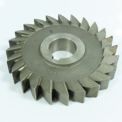 5" x .8125" Side Milling Cutter Straight 24 Tooth 1-1/4" Arbor
