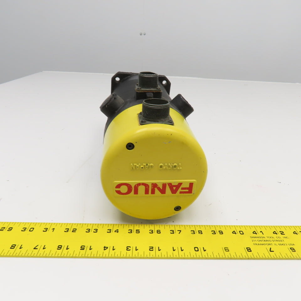 Fanuc A06B-064-B001 Model 5M 2000RPM 151V DC Servo Motor 5.9Nm