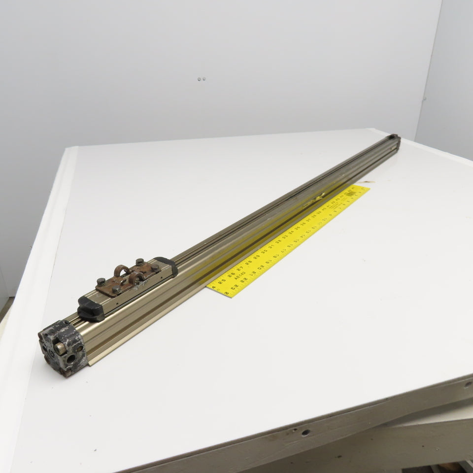 Numatics S1011320041A00 Pneumatic Rodless Cylinder Slide 41" Stroke 32mm Bore
