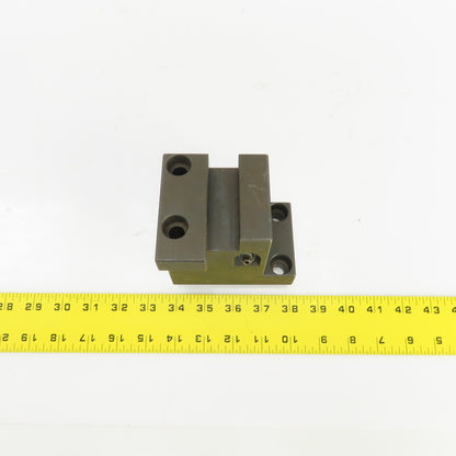 Bolt Down Coolant Fed CNC Lathe Turret Tool Holder 22mm Shank 105mm x 70mm Base