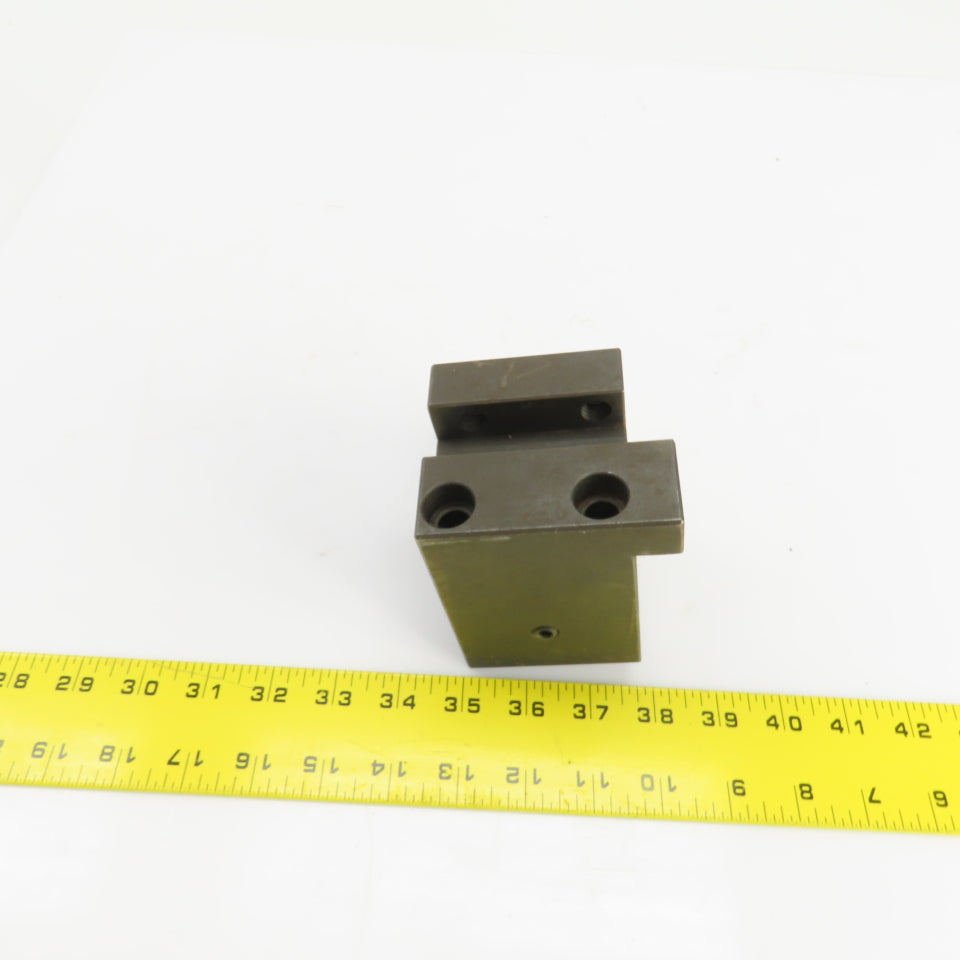 Bolt Down Coolant Fed CNC Lathe Turret Tool Holder 22mm Shank 105mm x 70mm Base