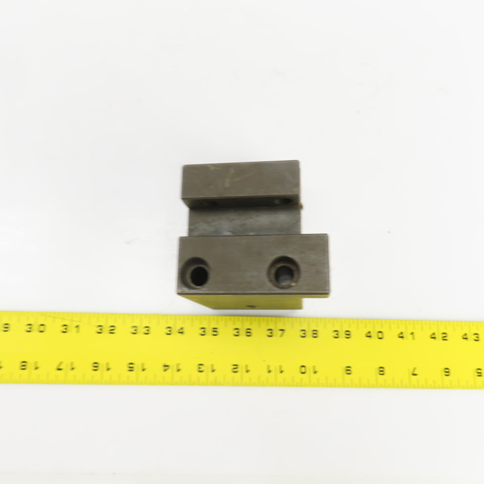 Bolt Down Coolant Fed CNC Lathe Turret Tool Holder 22mm Shank 105mm x 70mm Base