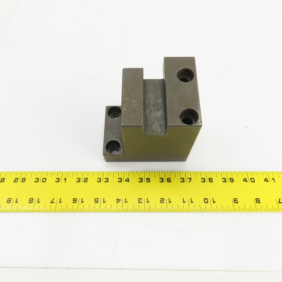 Bolt Down Coolant Fed CNC Lathe Turret Tool Holder 22mm Shank 105mm x 70mm Base