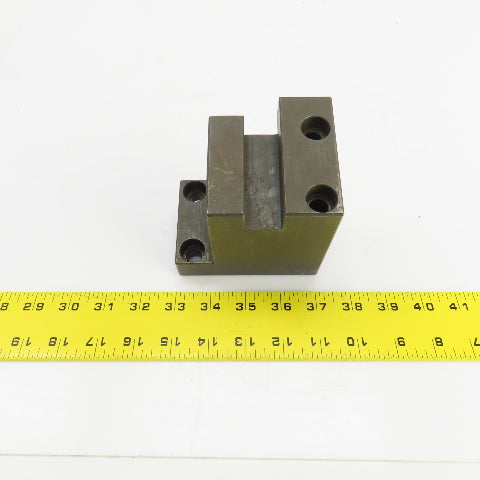 Bolt Down Coolant Fed CNC Lathe Turret Tool Holder 22mm Shank 105mm x 70mm Base