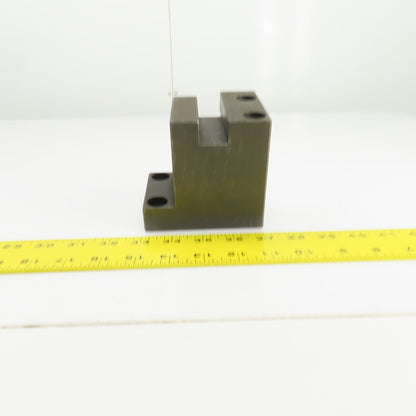 Bolt Down Coolant Fed CNC Lathe Turret Tool Holder 22mm Shank 105mm x 70mm Base