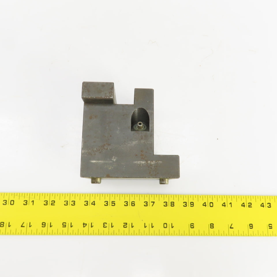 Bolt Down Coolant Fed CNC Lathe Turret Tool Holder 22mm Shank 105mm x 70mm Base