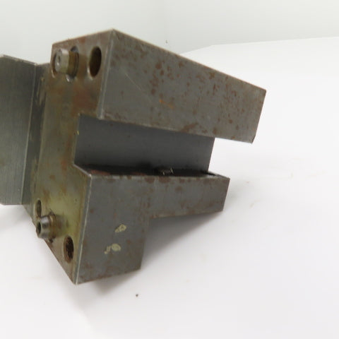 Double Bar Coolant Fed CNC Lathe Turret Tool Holder 22mm Shank 105mm x 70mm Base