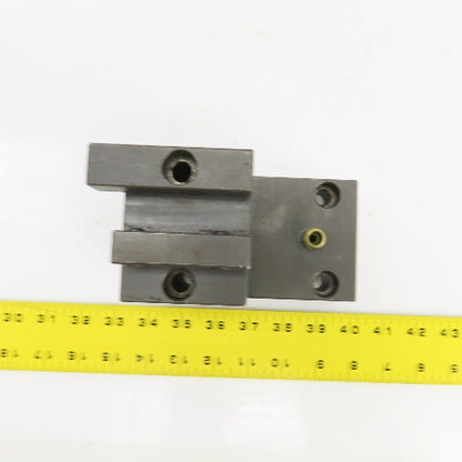 Bolt Down Coolant Fed Lathe Turret Round Tool Holder 22mm Shank 145mm x82mm Base