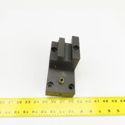 Bolt Down Coolant Fed Lathe Turret Round Tool Holder 22mm Shank 145mm x82mm Base