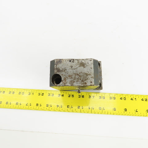 Double Bar Coolant Fed CNC Lathe Turret Tool Holder 1" Shank 105mm x 70mm Base