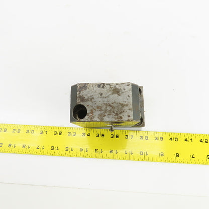 Double Bar Coolant Fed CNC Lathe Turret Tool Holder 1" Shank 105mm x 70mm Base