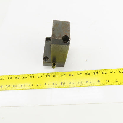 Double Bar Coolant Fed CNC Lathe Turret Tool Holder 1" Shank 105mm x 70mm Base