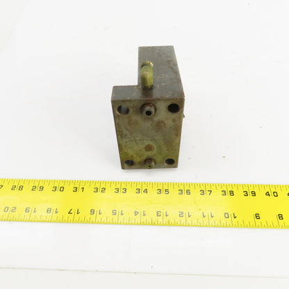 Double Bar Coolant Fed CNC Lathe Turret Tool Holder 1" Shank 105mm x 70mm Base