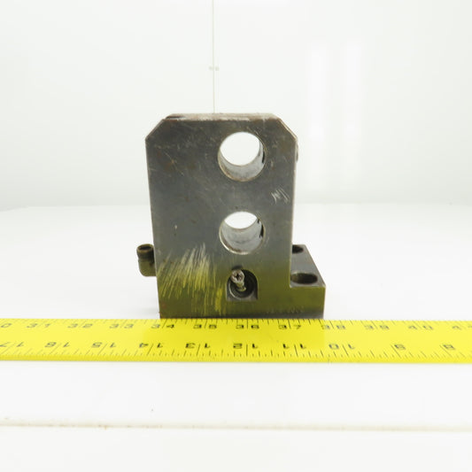 Double Bar Coolant Fed CNC Lathe Turret Tool Holder 1" Shank 105mm x 70mm Base