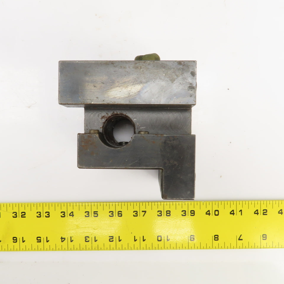 Bolt Down Coolant Fed CNC Lathe Turret Tool Holder 22mm/1" Shank 105mmx71mm Base