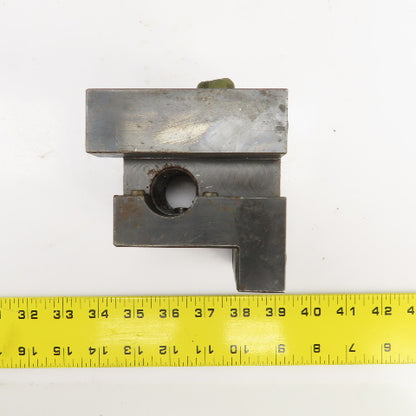 Bolt Down Coolant Fed CNC Lathe Turret Tool Holder 22mm/1" Shank 105mmx71mm Base
