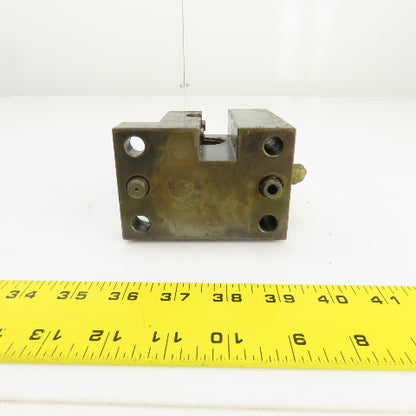 Bolt Down Coolant Fed CNC Lathe Turret Tool Holder 22mm/1" Shank 105mmx71mm Base