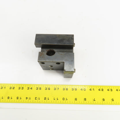 Bolt Down Coolant Fed CNC Lathe Turret Tool Holder 22mm/1" Shank 105mmx71mm Base