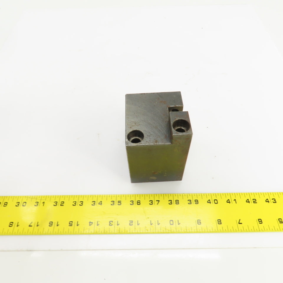 Bolt Down Coolant Fed CNC Lathe Turret Tool Holder 22mm/1" Shank 105mmx71mm Base