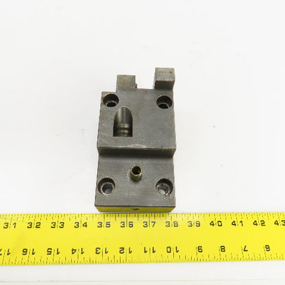 Bolt Down Coolant Fed CNC Lathe Turret Tool Holder 22mm Shank 125mm x 82mm Base