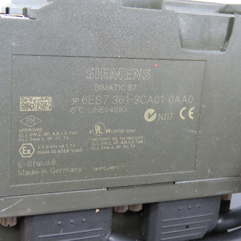 Siemens 6ES7 361-3CA01-0AA0 Simatic S7 Interface Module Lot Of 5