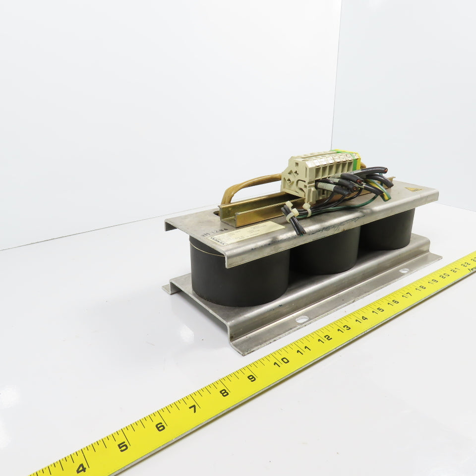 Siemens 6SN1111-0AA00-0BA0 Line Reactor 50/60/6600Hz 30A