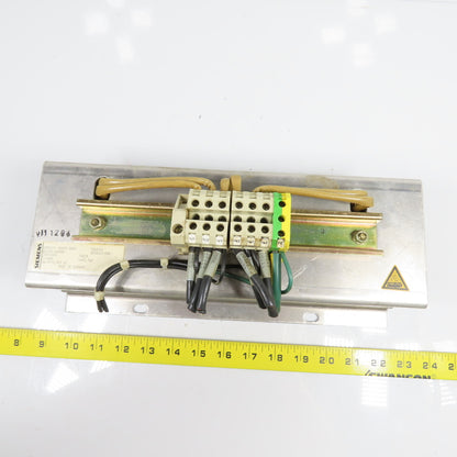 Siemens 6SN1111-0AA00-0BA0 Line Reactor 50/60/6600Hz 30A
