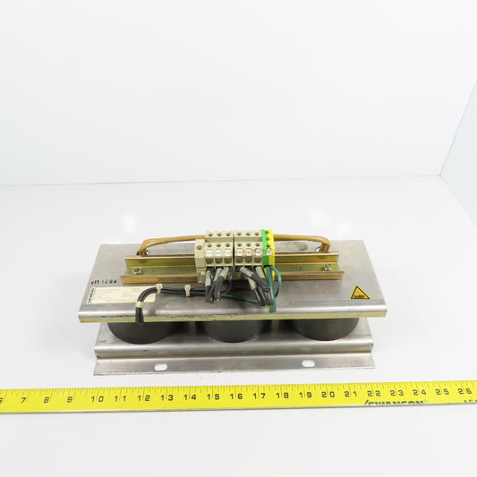 Siemens 6SN1111-0AA00-0BA0 Line Reactor 50/60/6600Hz 30A