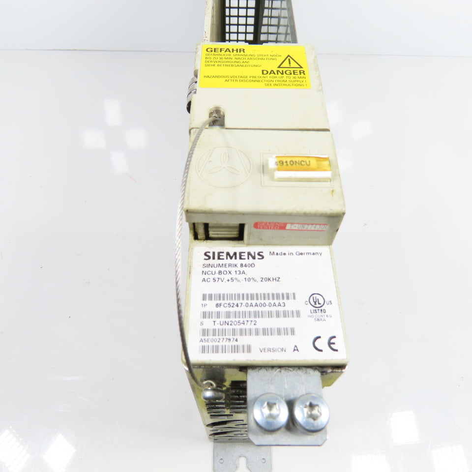 Siemens 6FC5247-0AA00-0AA3 Sinumerik 840D NCU-BOX 13A Ver A