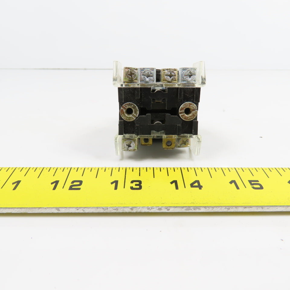 Allen Bradley 800H-AR Ser F Green Momentary Contact Push Button Switch 600V