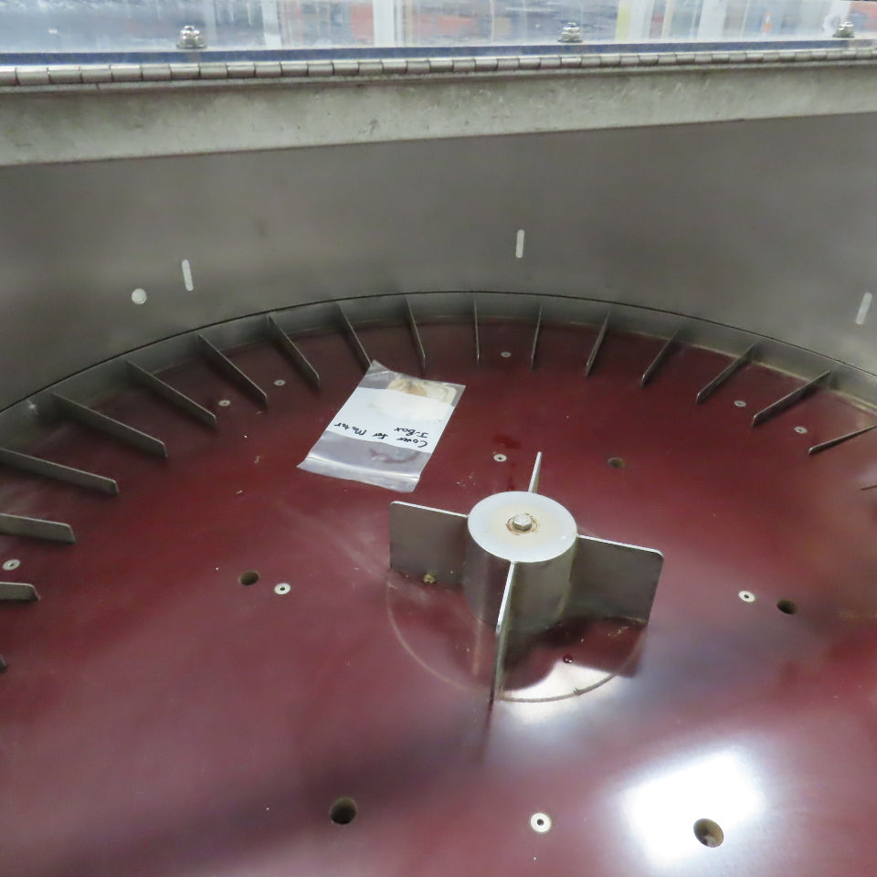 PMC Industries MSL-48 Automatic Centrifuge Bowl Product Sorter Feeder 12RPM 3PH
