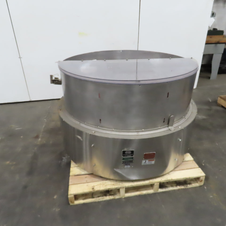PMC Industries MSL-48 Automatic Centrifuge Bowl Product Sorter Feeder 12RPM 3PH