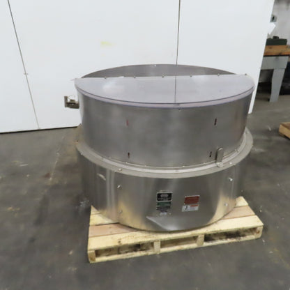 PMC Industries MSL-48 Automatic Centrifuge Bowl Product Sorter Feeder 12RPM 3PH