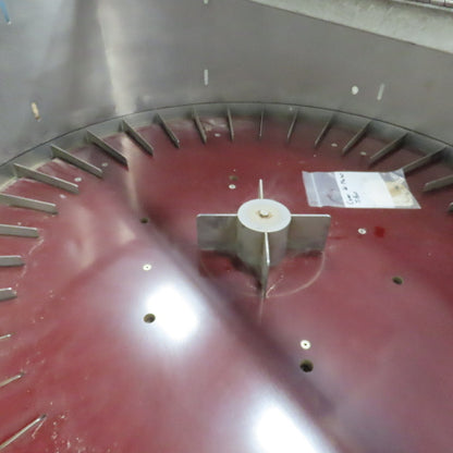 PMC Industries MSL-48 Automatic Centrifuge Bowl Product Sorter Feeder 12RPM 3PH