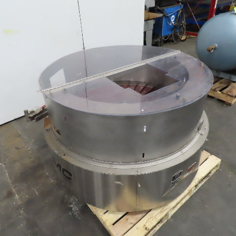 PMC Industries MSL-48 Automatic Centrifuge Bowl Product Sorter Feeder 12RPM 3PH