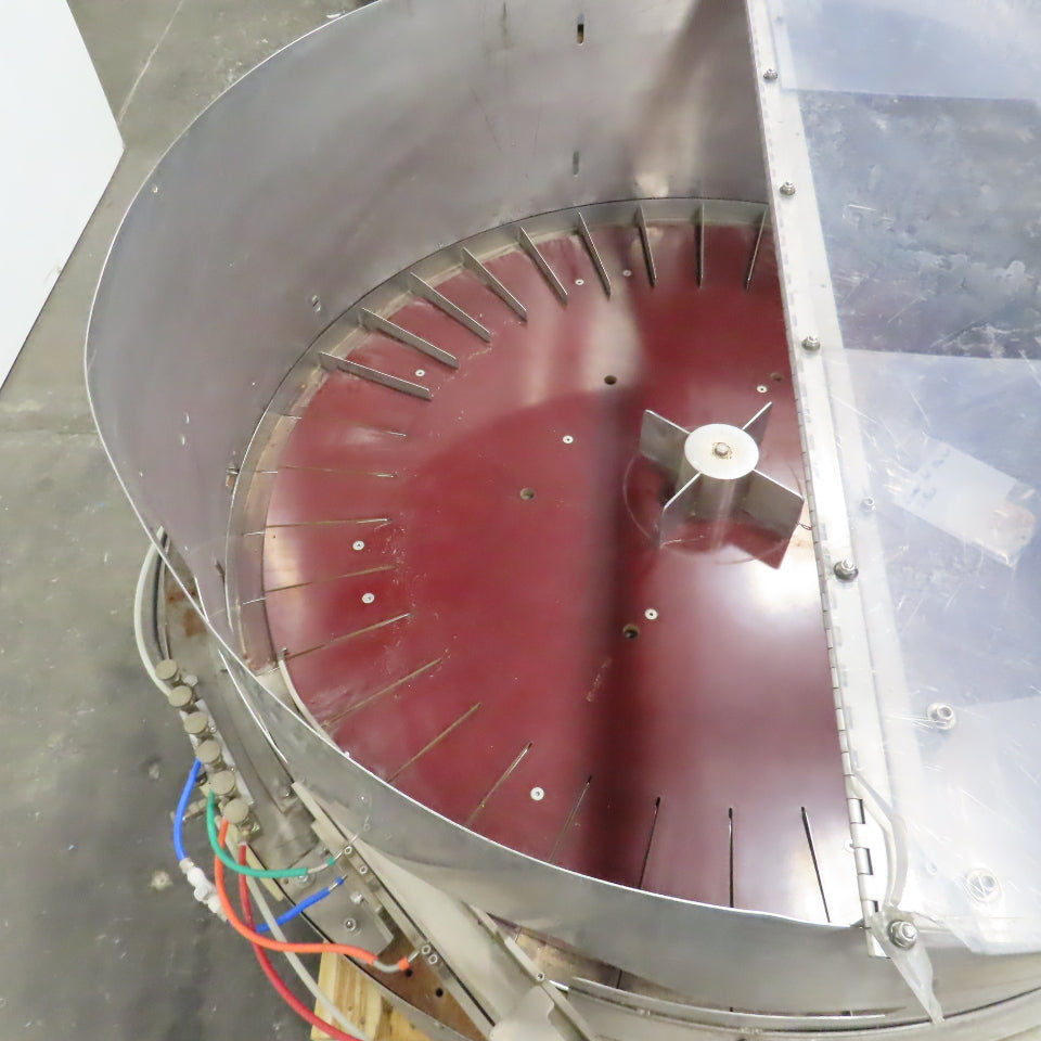 PMC Industries MSL-48 Automatic Centrifuge Bowl Product Sorter Feeder 12RPM 3PH