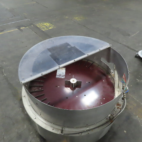 PMC Industries MSL-48 Automatic Centrifuge Bowl Product Sorter Feeder 12RPM 3PH