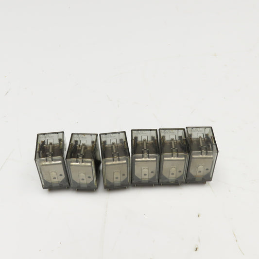 Fuji Electric HH62P 24VDC Coil Relay Module Lot Of 6