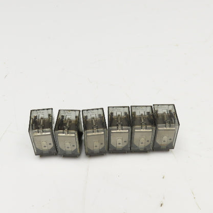 Fuji Electric HH62P 24VDC Coil Relay Module Lot Of 6