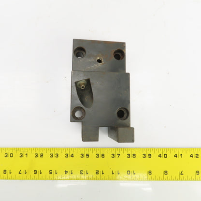 Bolt Down Coolant Fed CNC Lathe Turret Tool Holder 22mm Shank 125mm x 82mm Base