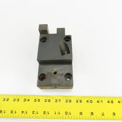 Bolt Down Coolant Fed CNC Lathe Turret Tool Holder 22mm Shank 125mm x 82mm Base