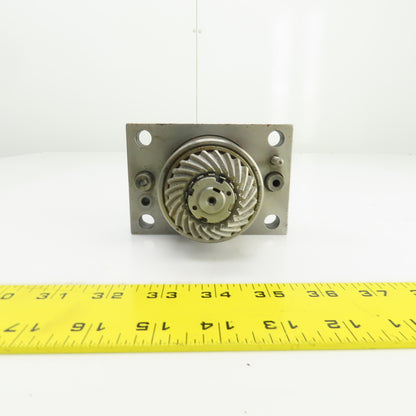 Bolt Down CNC Lathe Turret Live Tool Holder 19mm Shank 116mm x 80mm Base