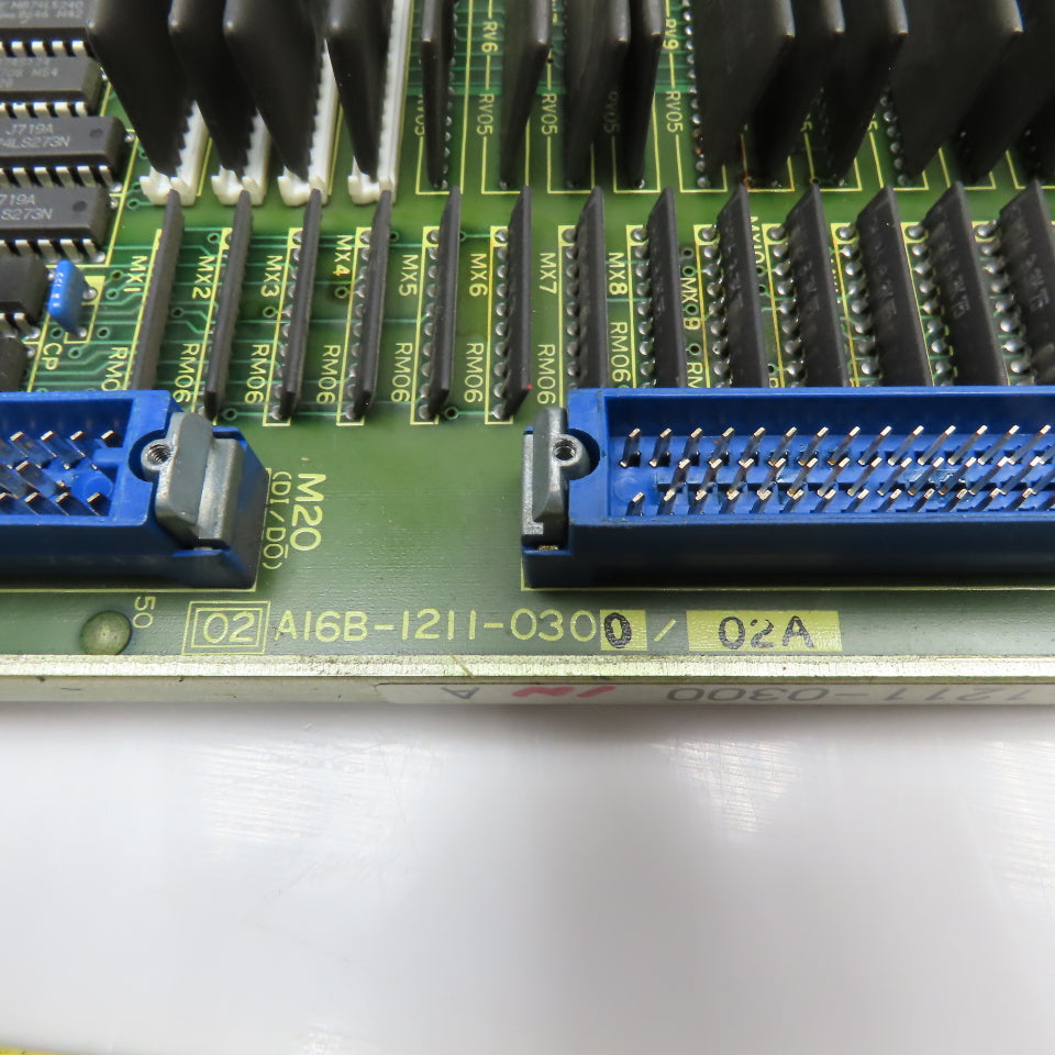 Fanuc A16B-1211-0300/02A I/O Circuit Board