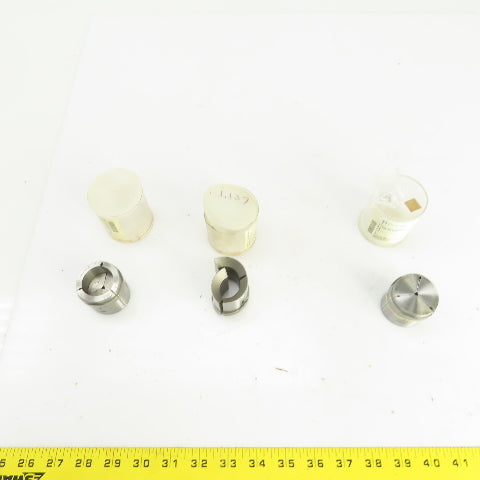 Hardinge S16-E Emergency Collet Pads Lot Of 3